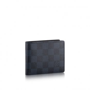 Louis Vuitton ポルトフォイユ・スレンダー ダミエ・コバルト 財布&小物 N62239 ダミエ・コバルト