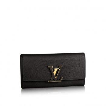 louis vuitton ポルトフォイユ・カプシーヌ トリヨン 財布&小物 M61248 ノワール