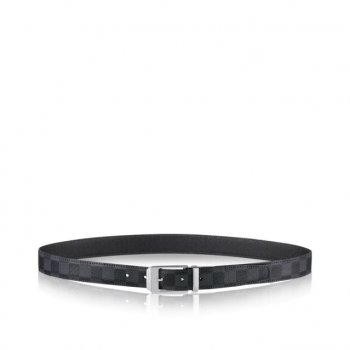 Louis Vuitton サンチュール・シアトル 30mm “ダミエ・グラフィット” ダミエ・グラフィット ベルト M6834V