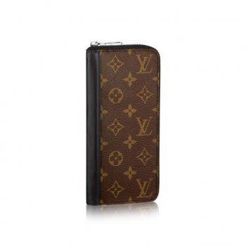 Louis Vuitton ジッピー・ウォレット ヴェルティカル モノグラム・マカサー 財布&小物 M60109 モノグラム・マカサー