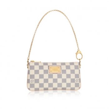 louis vuitton ポシェット・ミラmm ダミエ・アズール バッグ N60027 ダミエ・アズール
