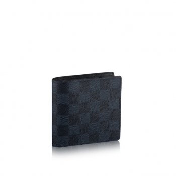 Louis Vuitton ポルトフォイユ・マルコ ダミエ・コバルト 財布&小物 N63213 ダミエ・コバルト