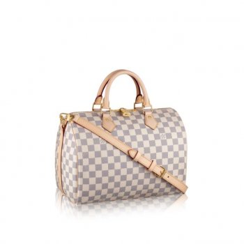 louis vuitton スピーディ・バンドリエール30 ダミエ・アズール バッグ N41373 ダミエ・アズール