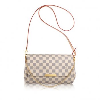 louis vuitton フェイボリットmm ダミエ・アズール バッグ N41275 ダミエ・アズール