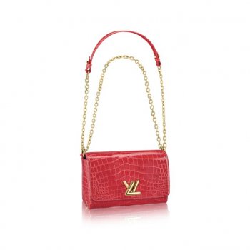 louis vuitton go 14mini クロコダイル&アリゲーター アイコンバッグ N92489 ポピーペタル