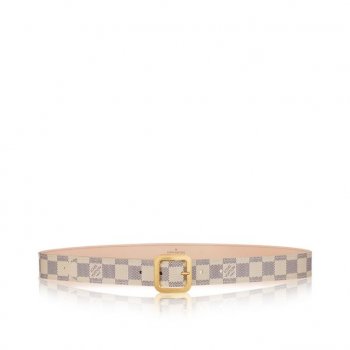 louis vuitton サンチュール・トレゾール 30mm “ダミエ・アズール” ダミエ・アズール ベルト M9730V