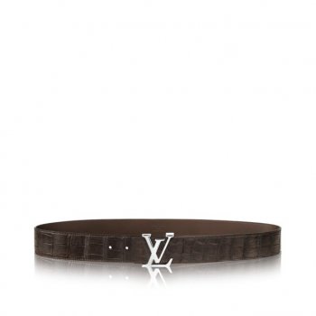 Louis Vuitton サンチュール・lvイニシアル　40mm ベルト M6135Q マロン