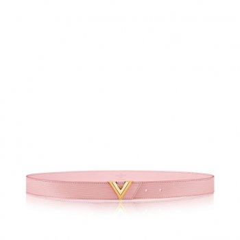 louis vuitton サンチュール・エセンシャルv 30mm エピ ベルト M9246U ローズ・バレリーヌ