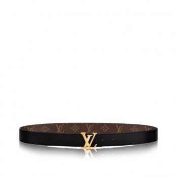 louis vuitton サンチュール・イニシャル モノグラム・リバーシブル 30mm モノグラム ベルト M9453U ノワール