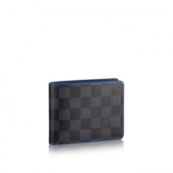 Louis Vuitton ポルトフォイユ・ミュルティプル ダミエ・グラフィット 財布&小物 N63268 ネプテューヌ