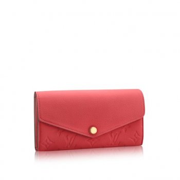 louis vuitton ポルトフォイユ・サラ モノグラム・アンプラント 財布&小物 M41860 ポピーペタル