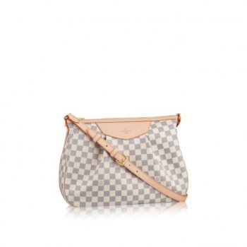 louis vuitton シラクーサmm ダミエ・アズール バッグ N41112