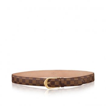 Louis Vuitton サンチュール・リヴェテッド 35mm “ダミエ・エベヌ” ダミエ ベルト M6835U