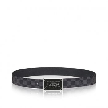Louis Vuitton サンチュール・アンヴァントゥール 35mm “ダミエ・グラフィット” ダミエ・グラフィット ベルト M9632V